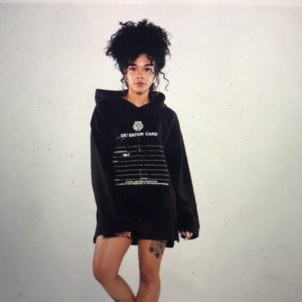 Puma fenty graphic hoodie detention card